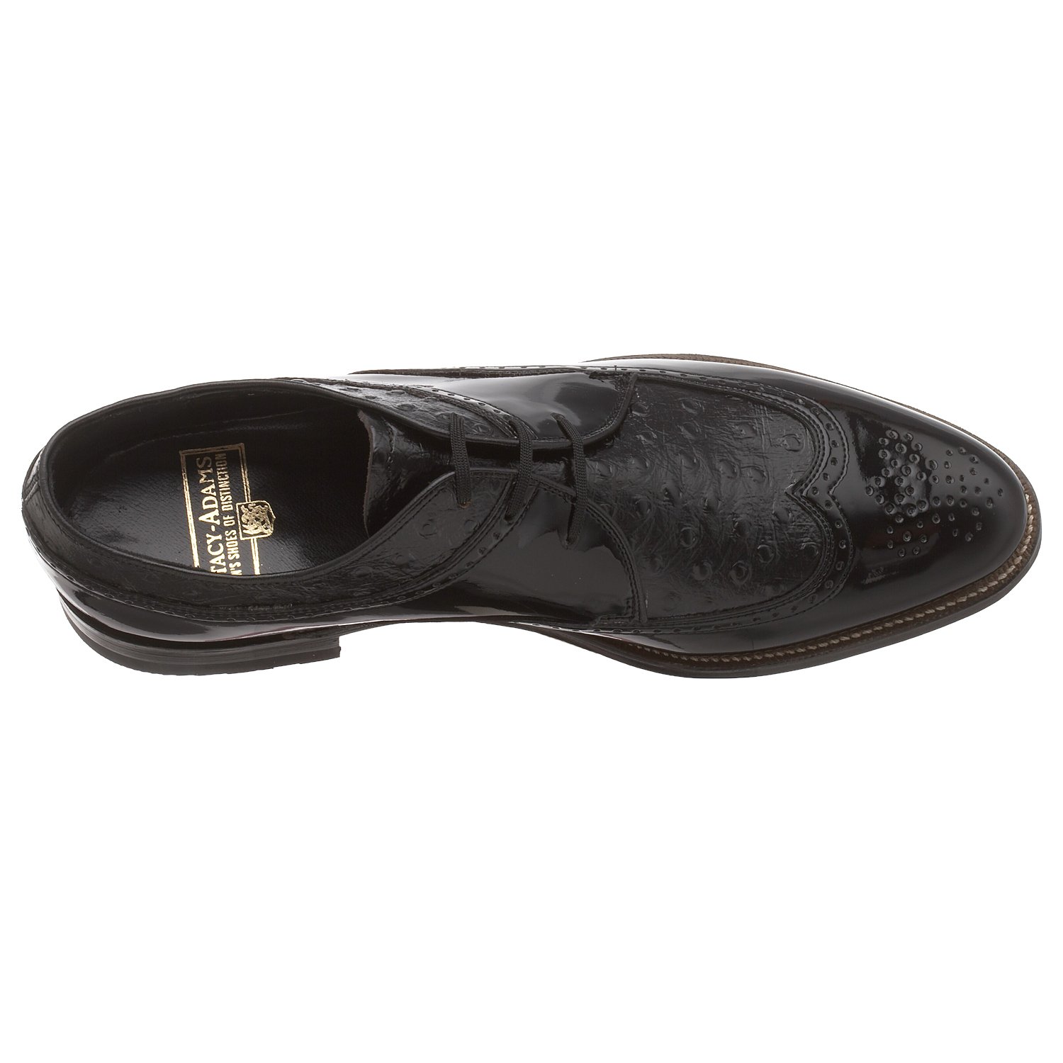 STACY ADAMS Men's Wingtip Dress Shoes - Classic Oxford Style for Business & Formal Occasions - Comfortable Leather Dress Shoes for Work, Weddings & Professional Events