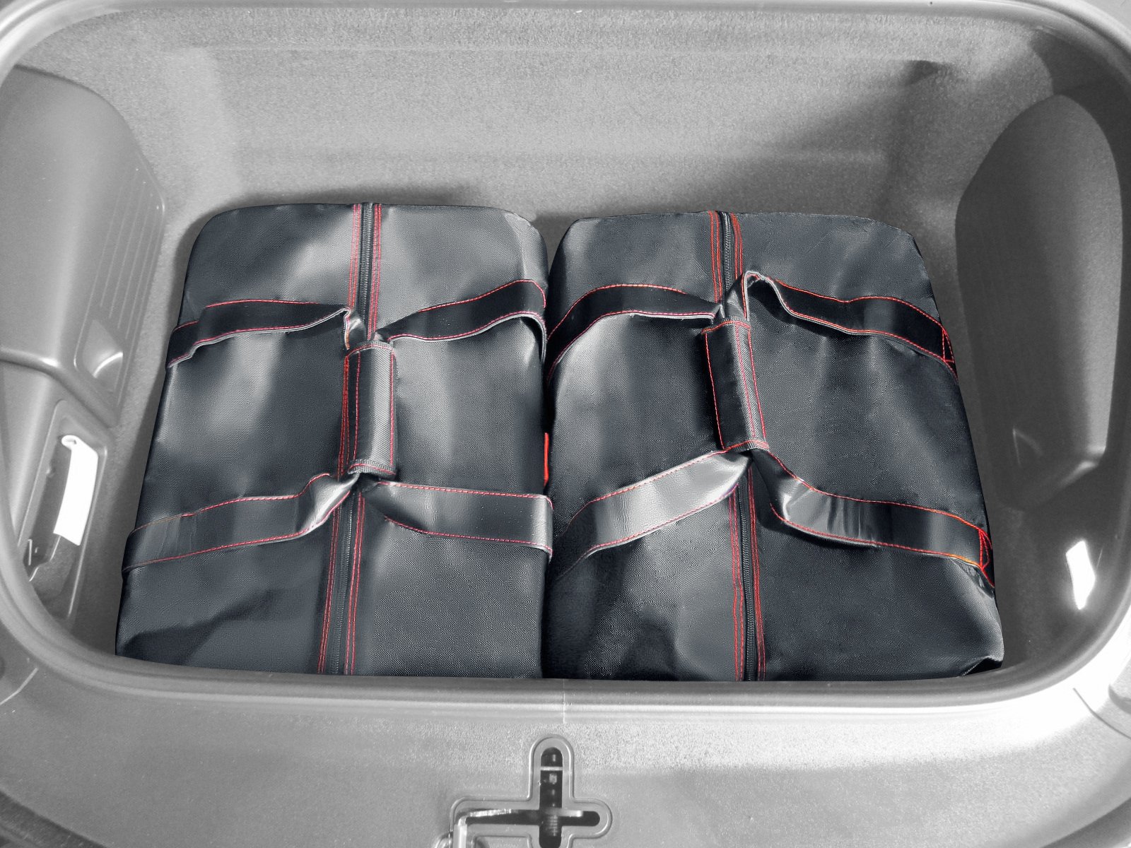 Premium Custom Fitted Luggage Bags for Porsche Boxster & Cayman (2012-2023) - Perfect Fit Trunk Organizer for Road Trips & Weekend Getaways