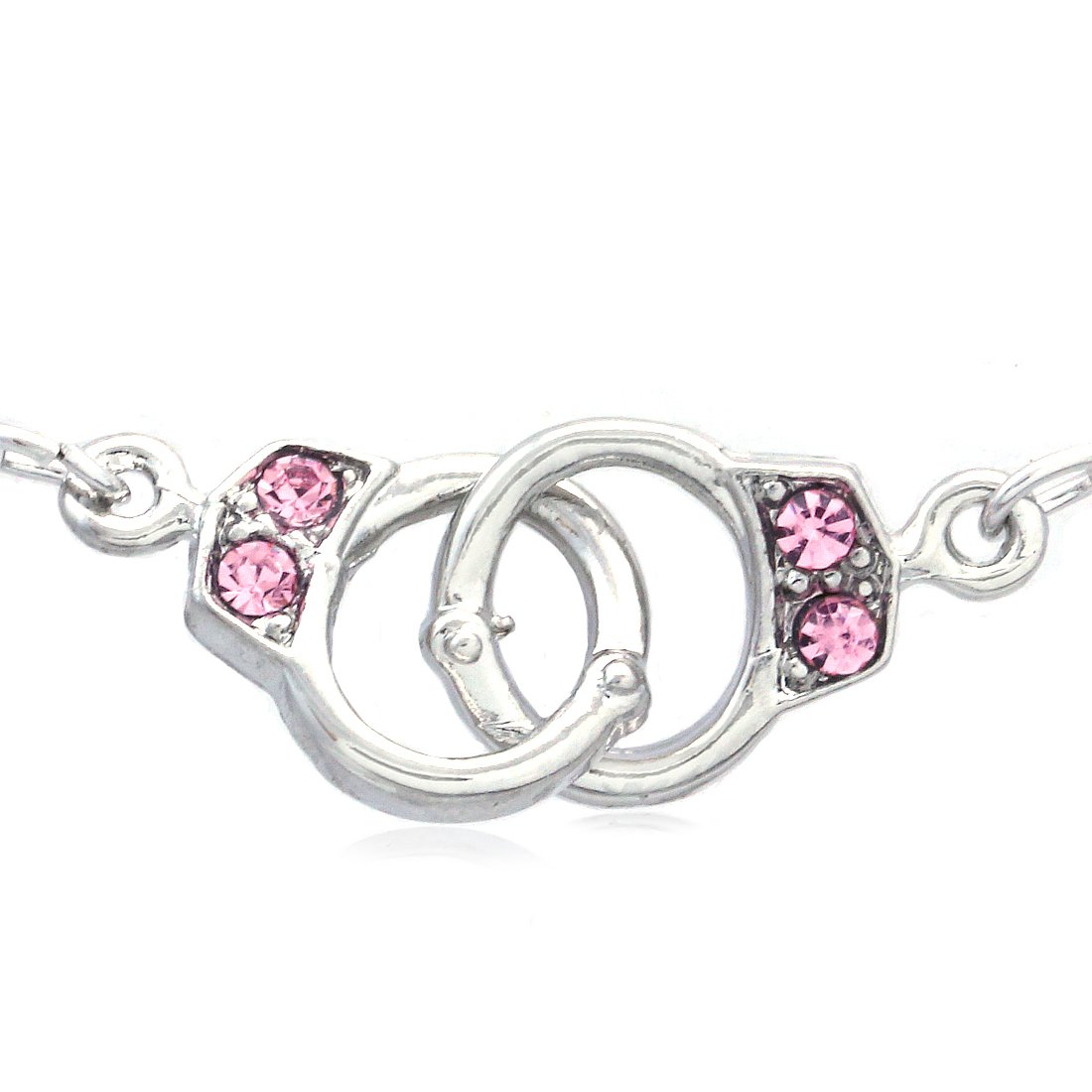 Handcuff Anklet Bracelet - Valentine's Day Gift for Women, Fashion Jewelry with Charm | Perfect for Date Night, Romantic Occasions & Everyday Wear