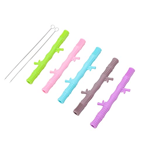 BPA-Free Food Grade Silicone Baby Teether - Non-Toxic, Colorful Chew Toys for Infants & Toddlers | Perfect for Nursery, Bedroom, and On-the-Go Soothing