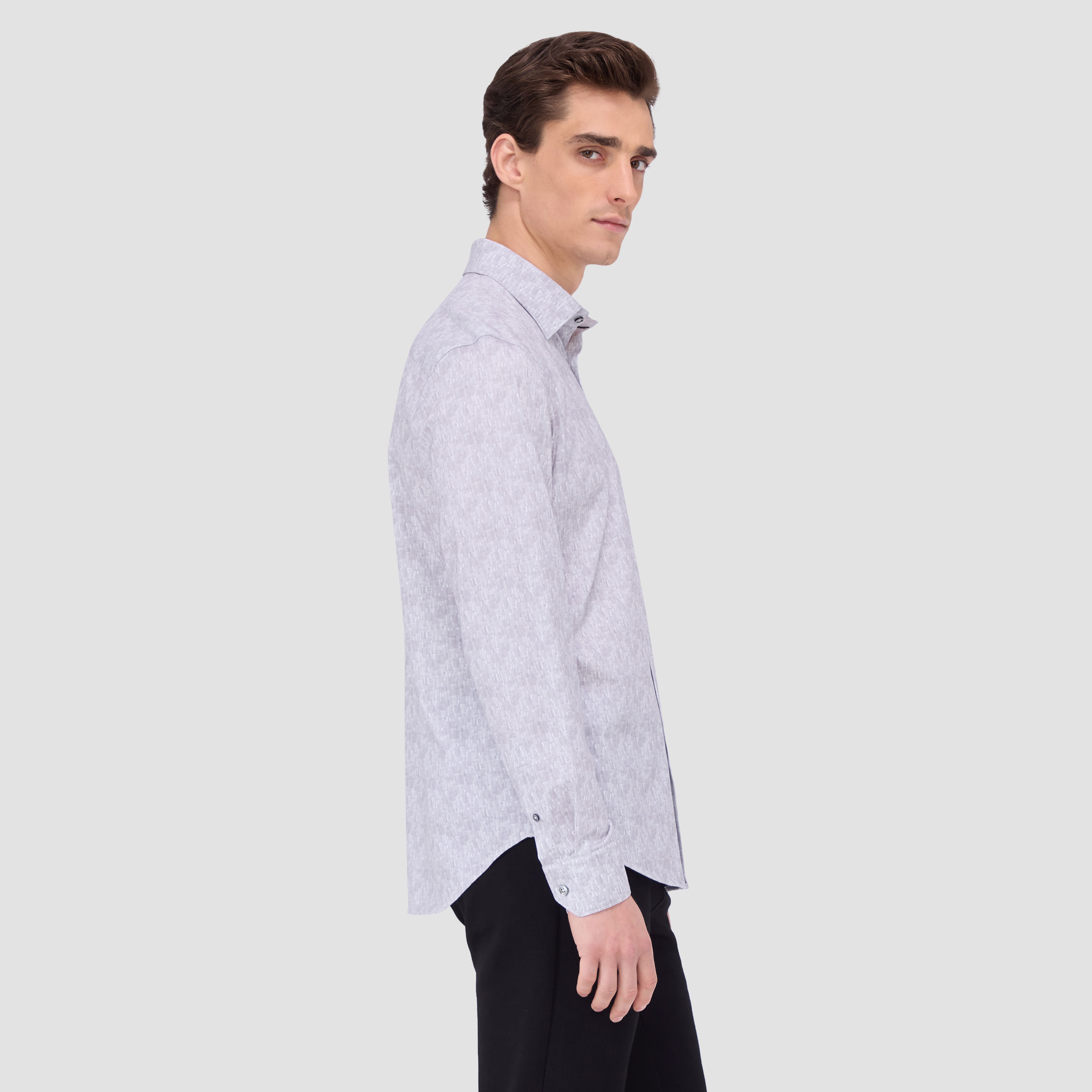 James Abstract Print Cotton Shirt for Men - Comfortable Casual Button Down Shirt for Everyday Wear, Office, and Outings