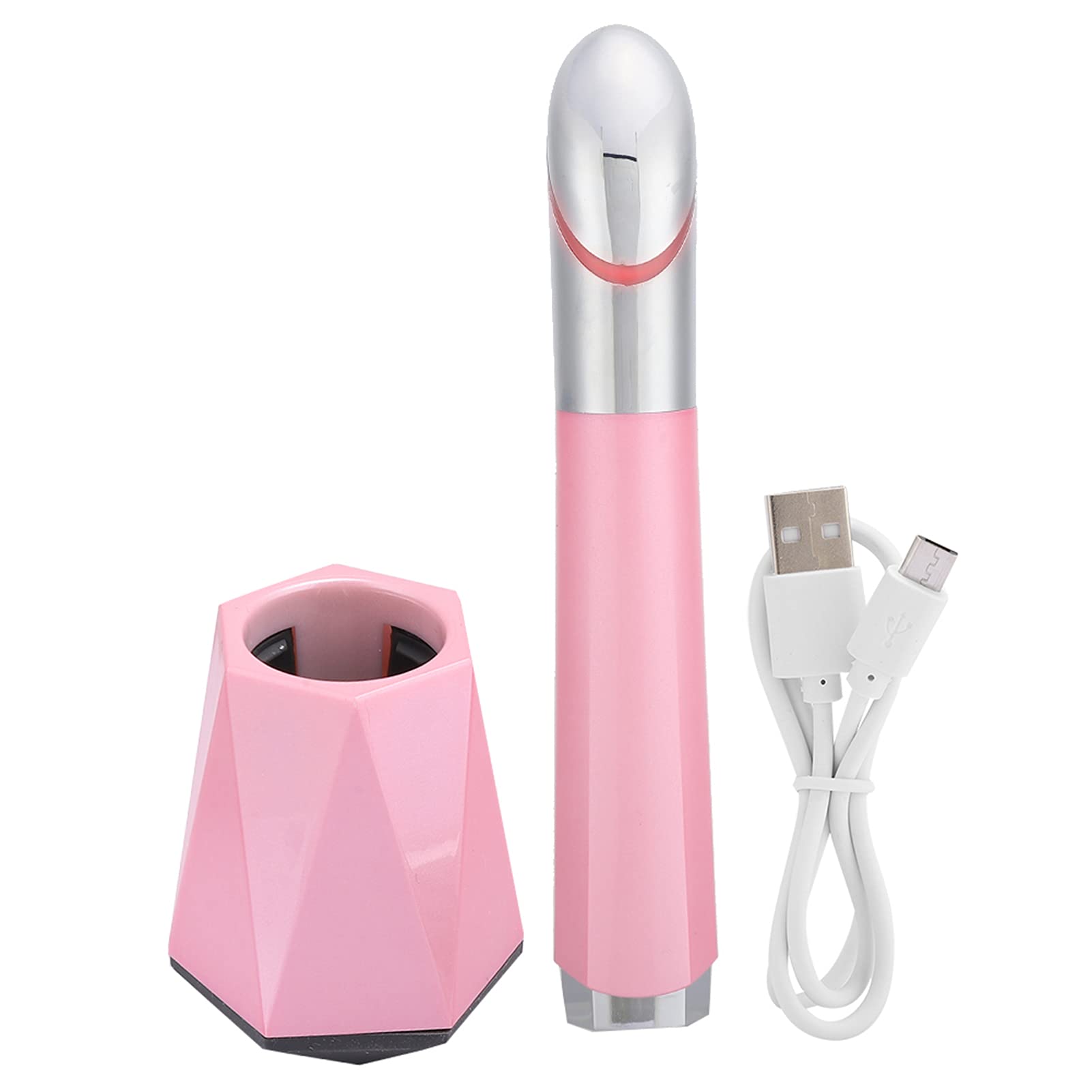 Electric Eye Massager Stick - Anti-Aging & Wrinkle Reduction Eye Care Pen for Dark Circles & Puffiness Relief - Perfect for Home Spa & Office Relaxation