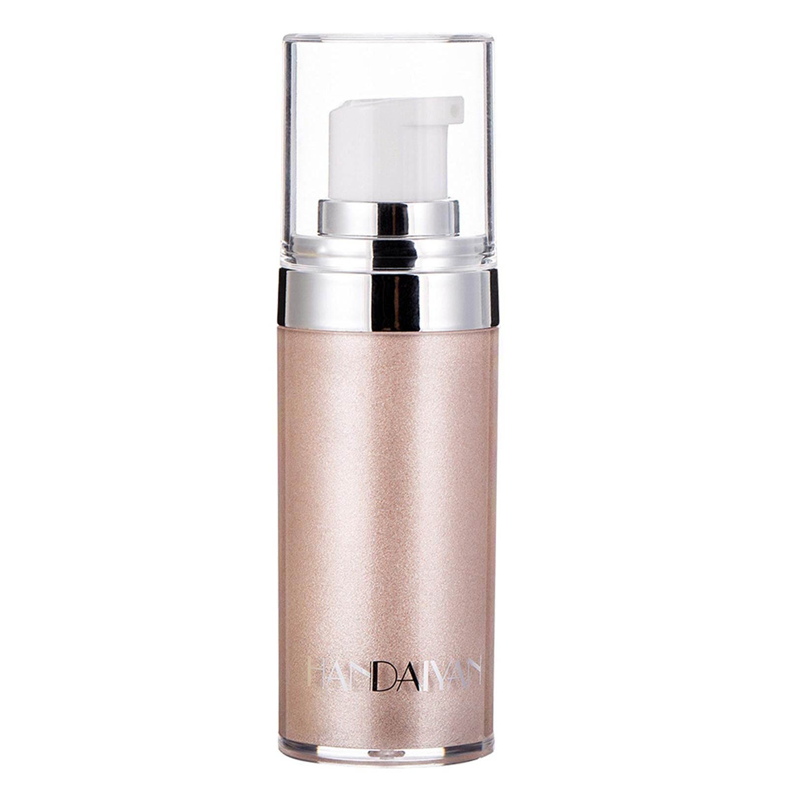 4 Colors Shimmer Glow Liquid Body Highlighter - Illuminating Lotion for Face & Body, Natural Glow Makeup for Women & Girls | Perfect for Parties, Festivals & Night Out Glam