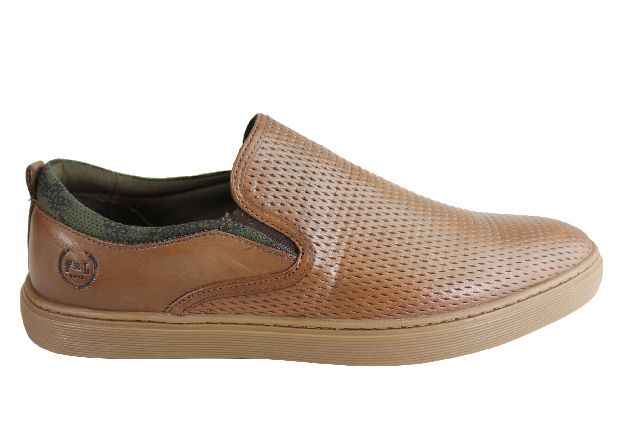 Ferricelli Atlas Men's Leather Casual Shoes - Cushioned Comfort, Handcrafted in Brazil - Perfect for Walking, Travel & Everyday Wear