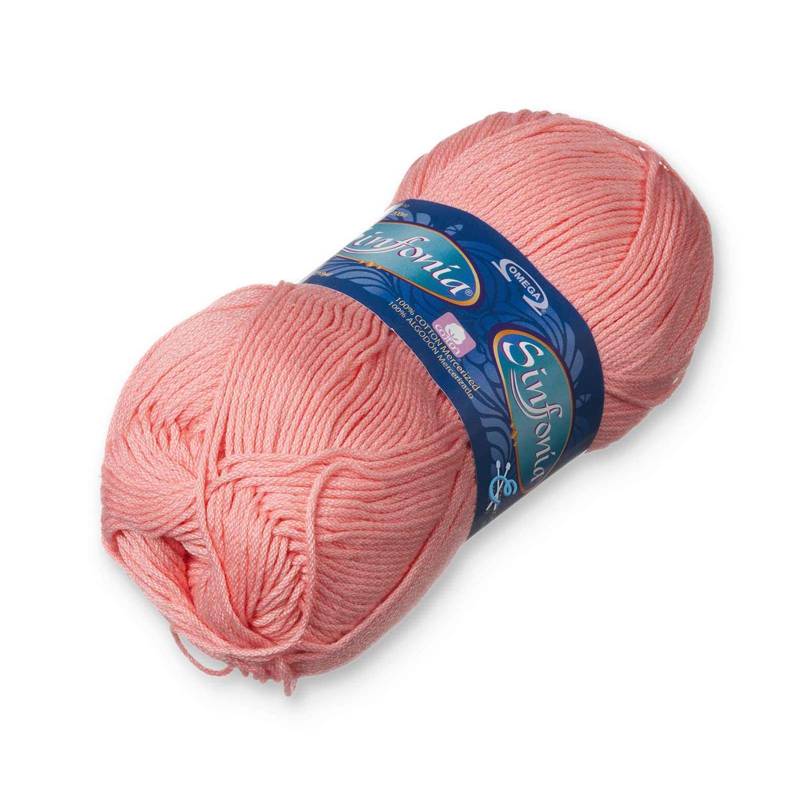 Symphony Omega Brand Pink Yarn - Soft & Durable Knitting Yarn for Sweaters, Scarves & DIY Crafts - Premium Quality for Crochet & Handmade Projects