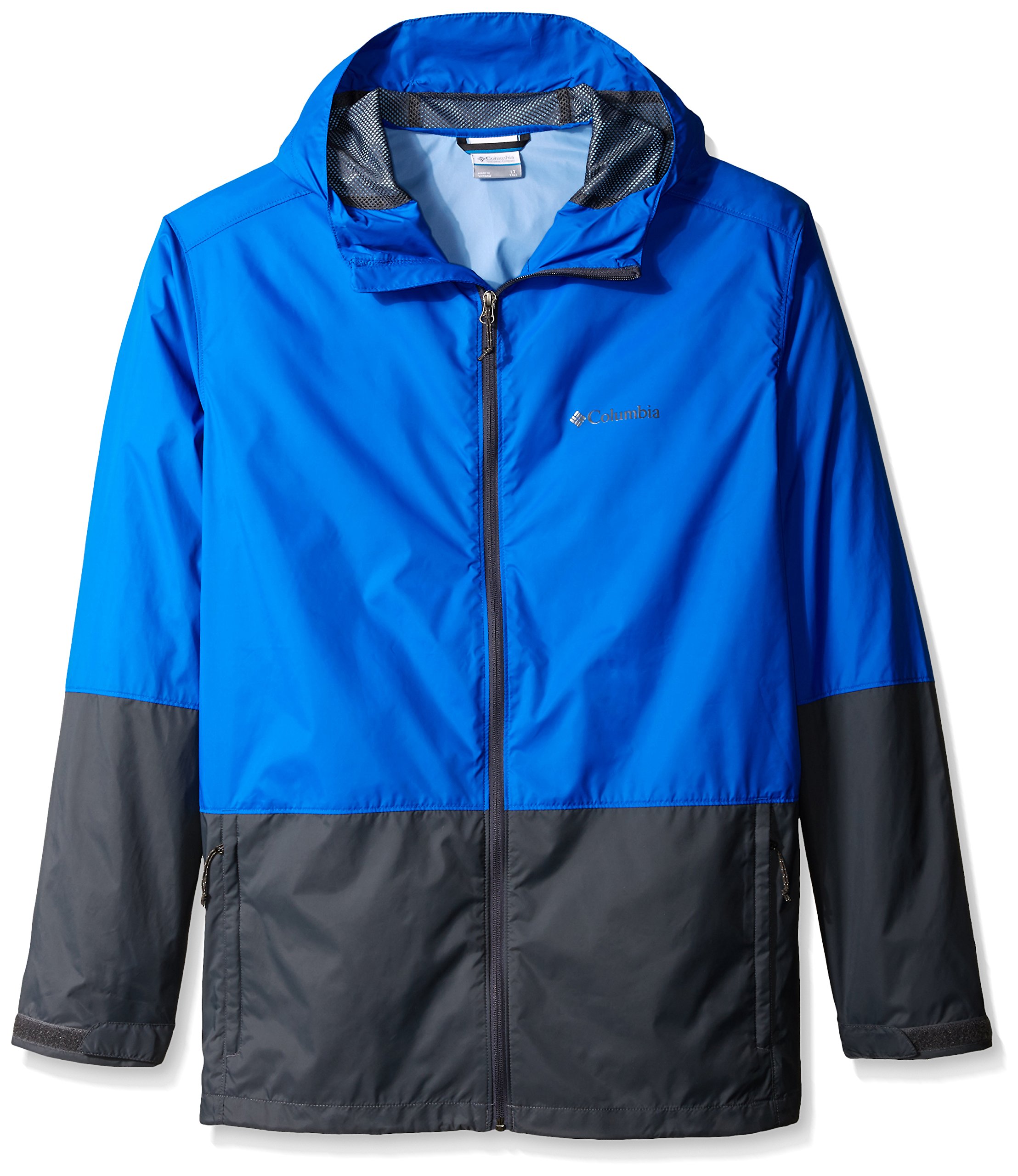 Columbia Men's Big & Tall Roan Mountain Waterproof Hiking Jacket - Windproof Winter Coat for Outdoor Adventures & Camping