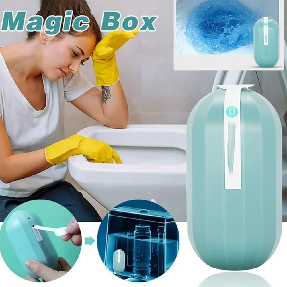 Krazy Klean Pro Automatic Toilet Bowl Cleaner - Long Lasting 10 Year Formula (1 Pack) | Fresh Scent | 2024 New Toilet Cleaner Bottle | Perfect for Bathroom Cleaning & Maintenance