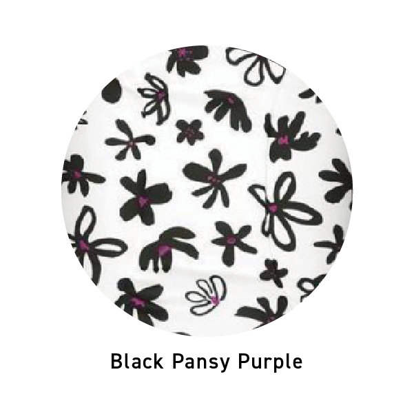 Black Pansy Purple