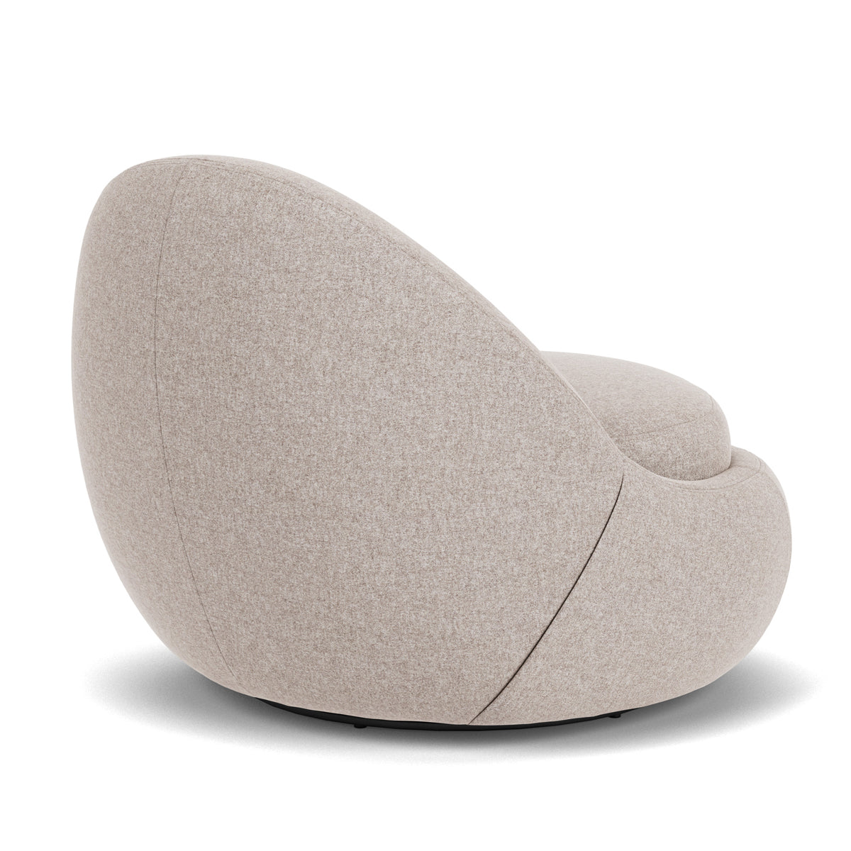 Babette Fabric Swivel Armchair - Modern Living Room Accent Chair with 360° Rotation | Perfect for Home Office, Lounge & Reading Nook