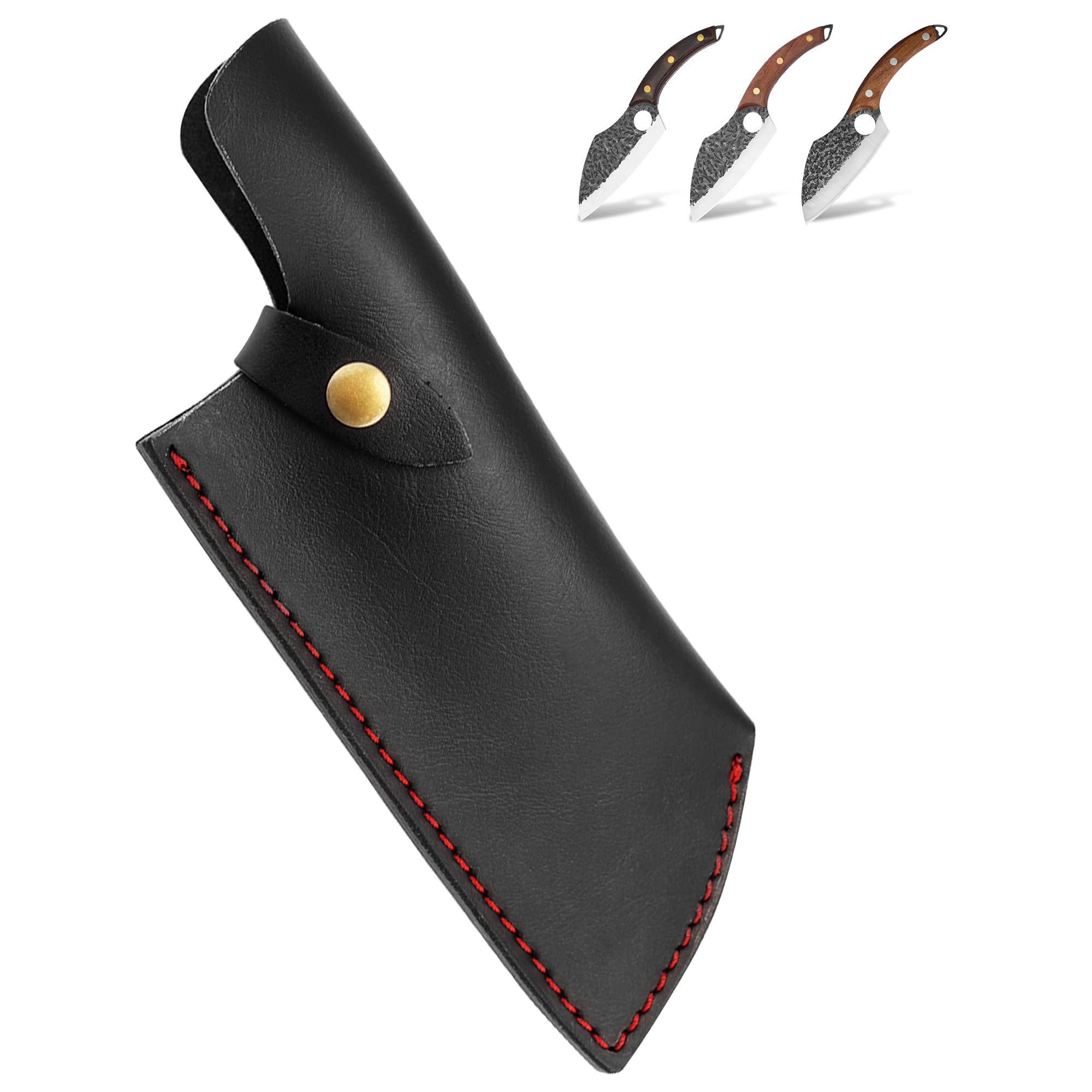 Premium Leather Knife Sheath for 6.88