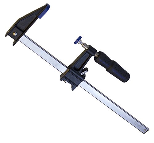 Yost Tools F118 18-Inch Heavy Duty F-Clamp with Steel Frame - Perfect for Woodworking, Metalworking, and DIY Projects
