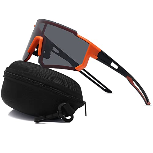 Orange Black Frame-gray Lens