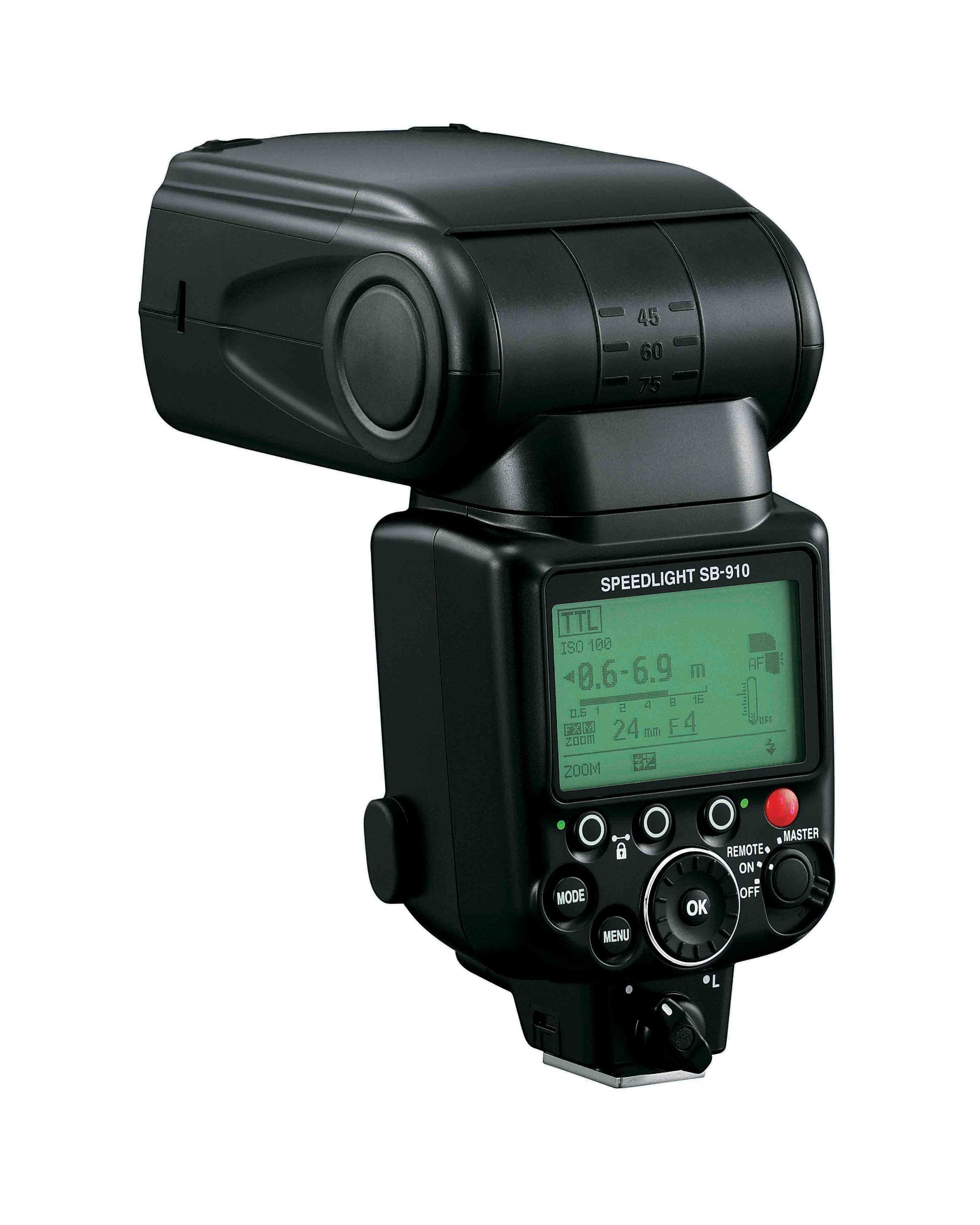Nikon SB-910 AF Speedlight Flash for DSLR Cameras - Professional Photography Lighting for Weddings, Events & Portraits
