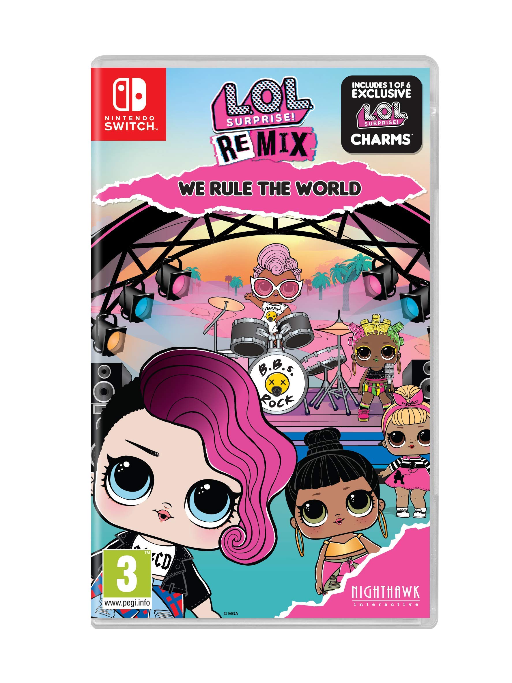 L.O.L. Surprise! Remix: We Rule The World - Nintendo Switch Game (UK Edition) | Fun Family Party Video Game for Kids & Teens | Perfect for Birthday Gifts & Game Nights