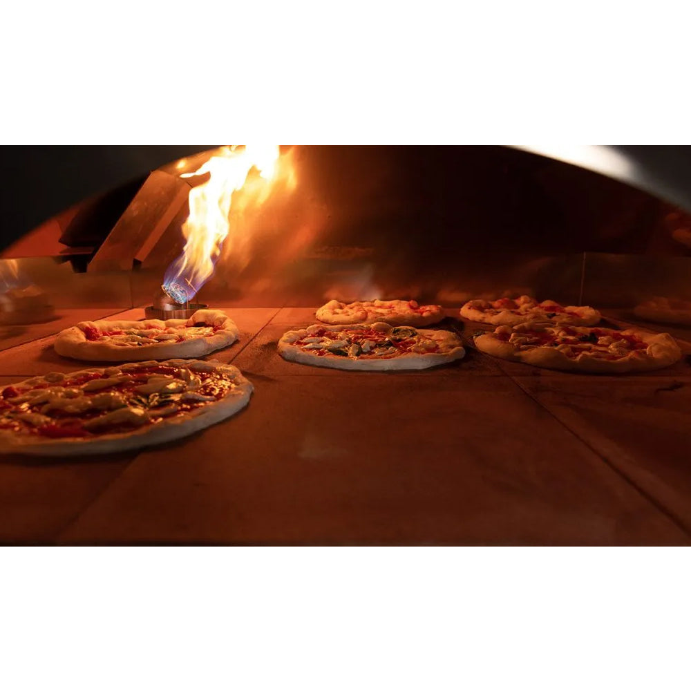 Alfa Professional QUICK 6 Gas Pizza Oven with Base - Q6P - Perfect for Outdoor Cooking, Backyard Parties & Authentic Italian Pizza Making