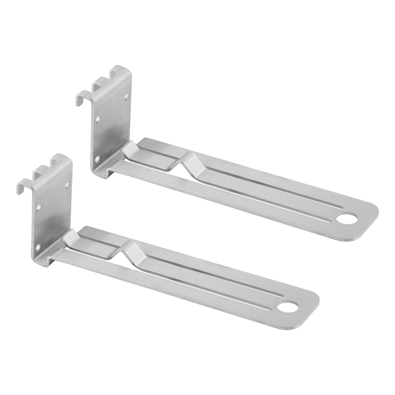 2-Piece Stainless Steel Siding Gauge Tool Set for 5/16-Inch Fiber Cement Board Installation - Durable Silver Siding Measurement Tool for Professional Contractors & DIY Home Improvement Projects