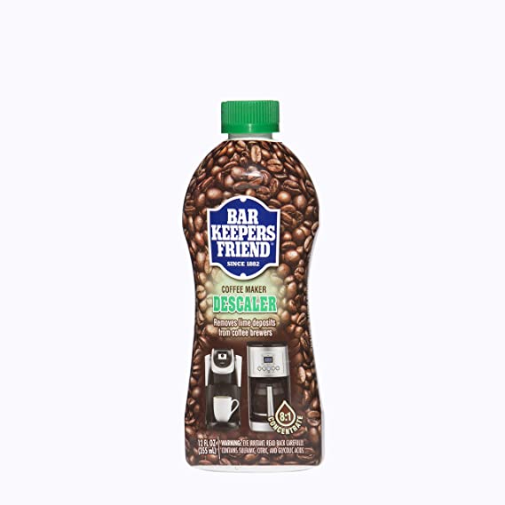 BAR KEEPERS FRIEND Coffee Maker Descaler 11816 - Effective Descaling Solution for Coffee Machines | Perfect for Home & Office Use
