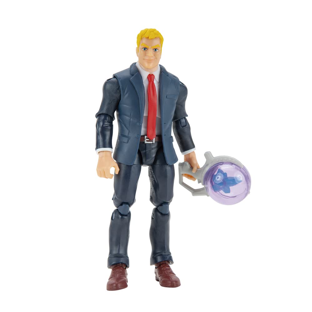 Fortnite FNT1007 FNT-1 Pack Solo Mode Core Figure - Agent Jones Season 10 Collectible Action Figure | Perfect for Gaming Displays, Gift for Fortnite Fans & Collectors