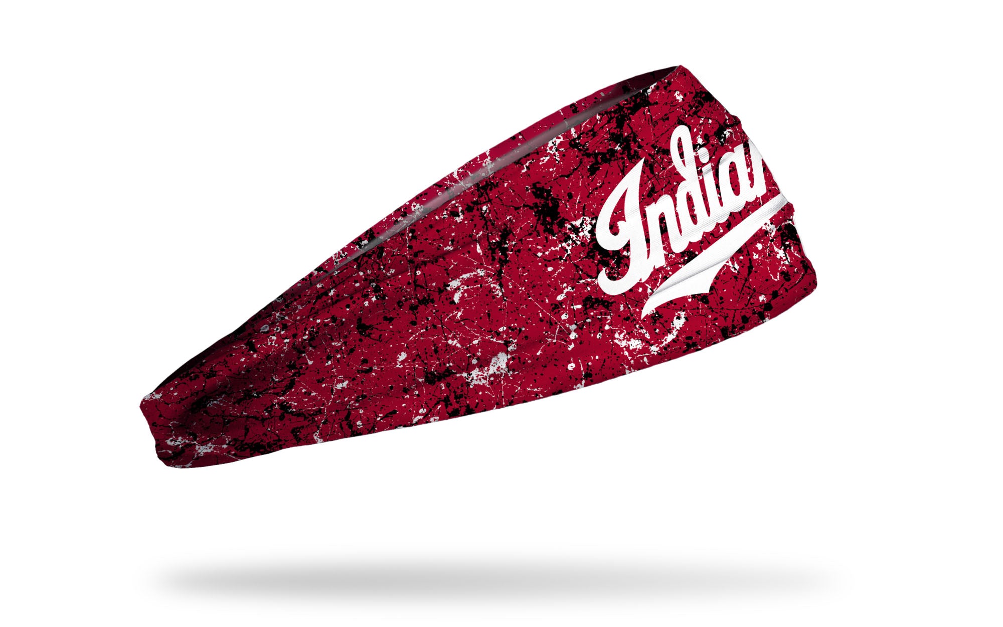 Indiana University Script Splatter Big Bang Lite Headband - Comfortable & Stylish College Accessory for Sports, Workouts, and Campus Life
