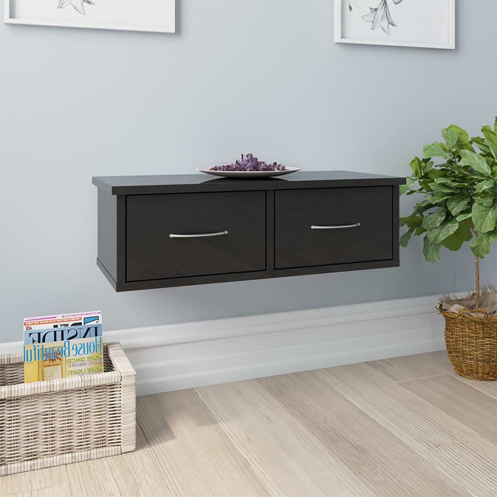 vidaXL Chipboard Desk with Shelves - Sturdy Home Office Desk with Storage, Study Table for Small Spaces, Multiple Color Options - Perfect for Remote Work, Online Classes & Home Office Organization