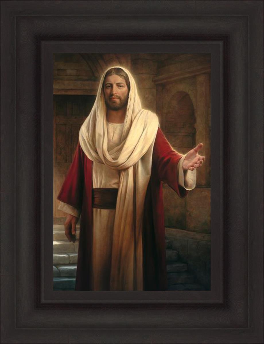 Come Follow Me by Howard Lyon - Inspirational Christian Art Print for Home, Church & Office Decor