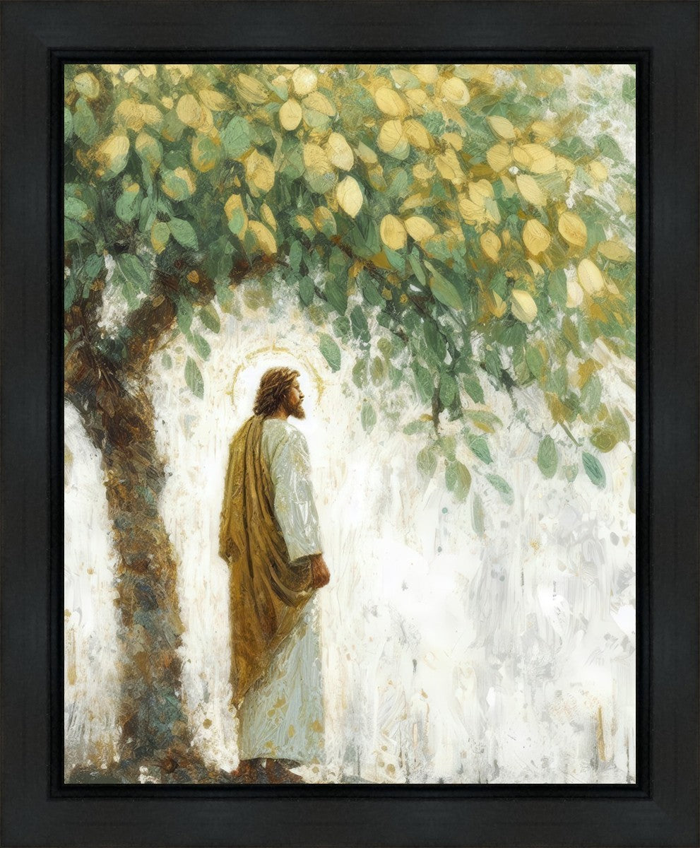 Her Leaf Shall Be Green Gallery Wrap Canvas Art - Nature Inspired Wall Decor for Living Room, Bedroom & Office
