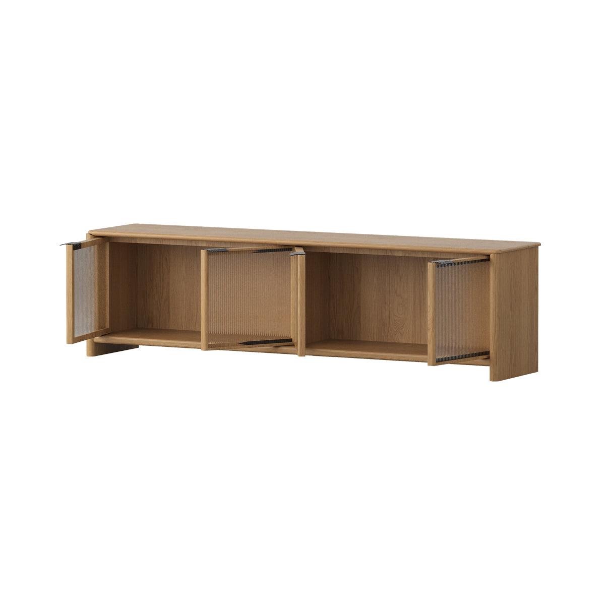 Fletcher Entertainment Unit - Modern TV Stand with Storage for Living Room, Bedroom, Home Theater | Perfect for Organizing Media Devices & Decor