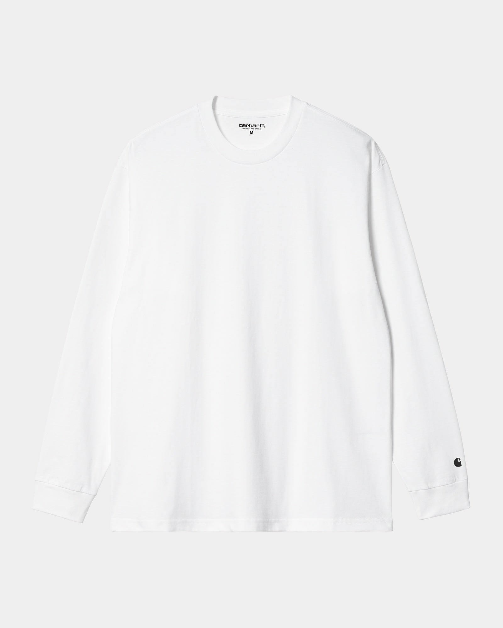 Premium Long Sleeve Basic T-Shirt for Men & Women | Soft Cotton Crewneck Tee | Classic White Casual Shirt | Perfect for Layering, Everyday Wear & Office Outfits