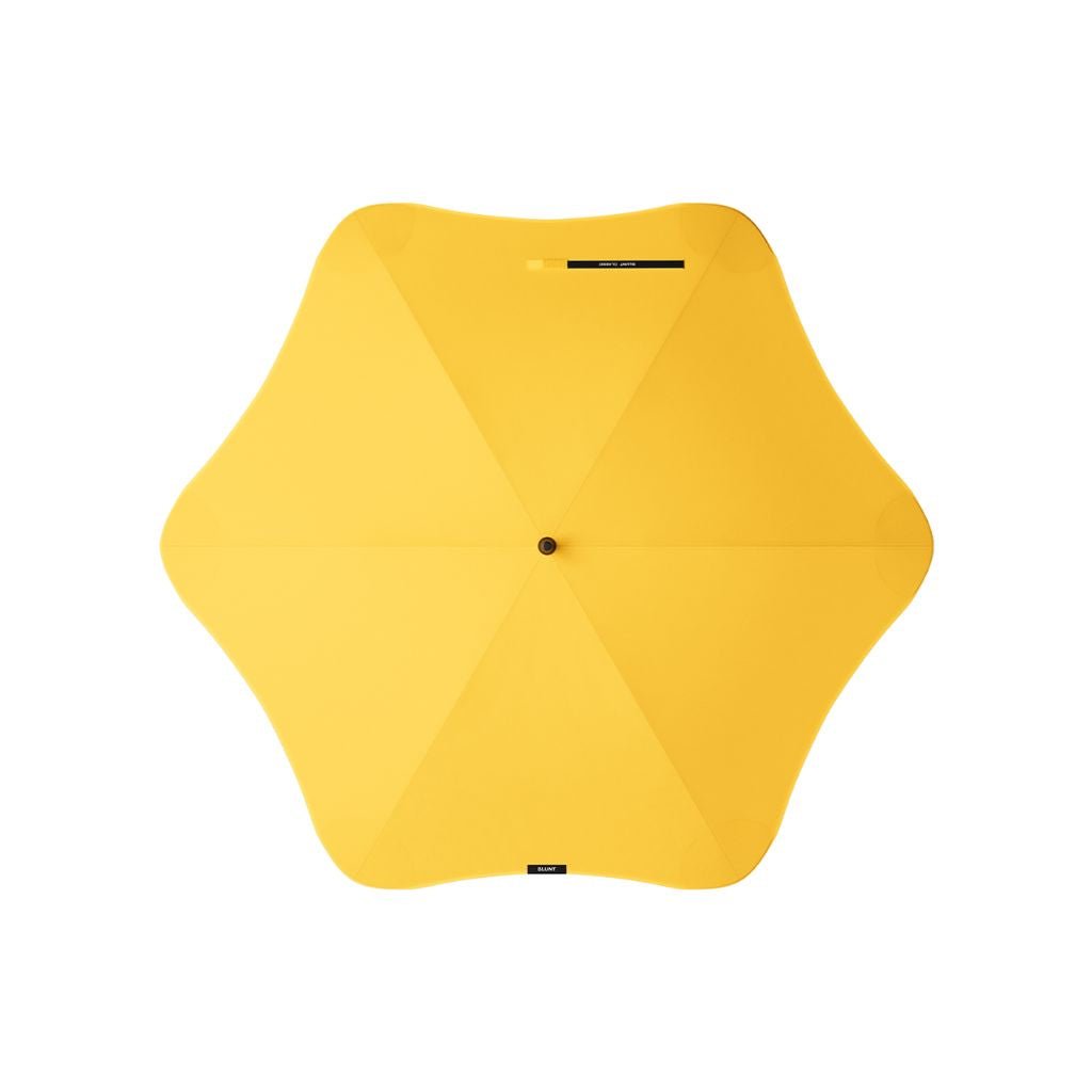 BLUNT Classic Umbrella - Windproof Travel Umbrella with UV Protection - Bright Yellow Rain Umbrella for Men & Women - Perfect for Commuting, Hiking, and Outdoor Activities