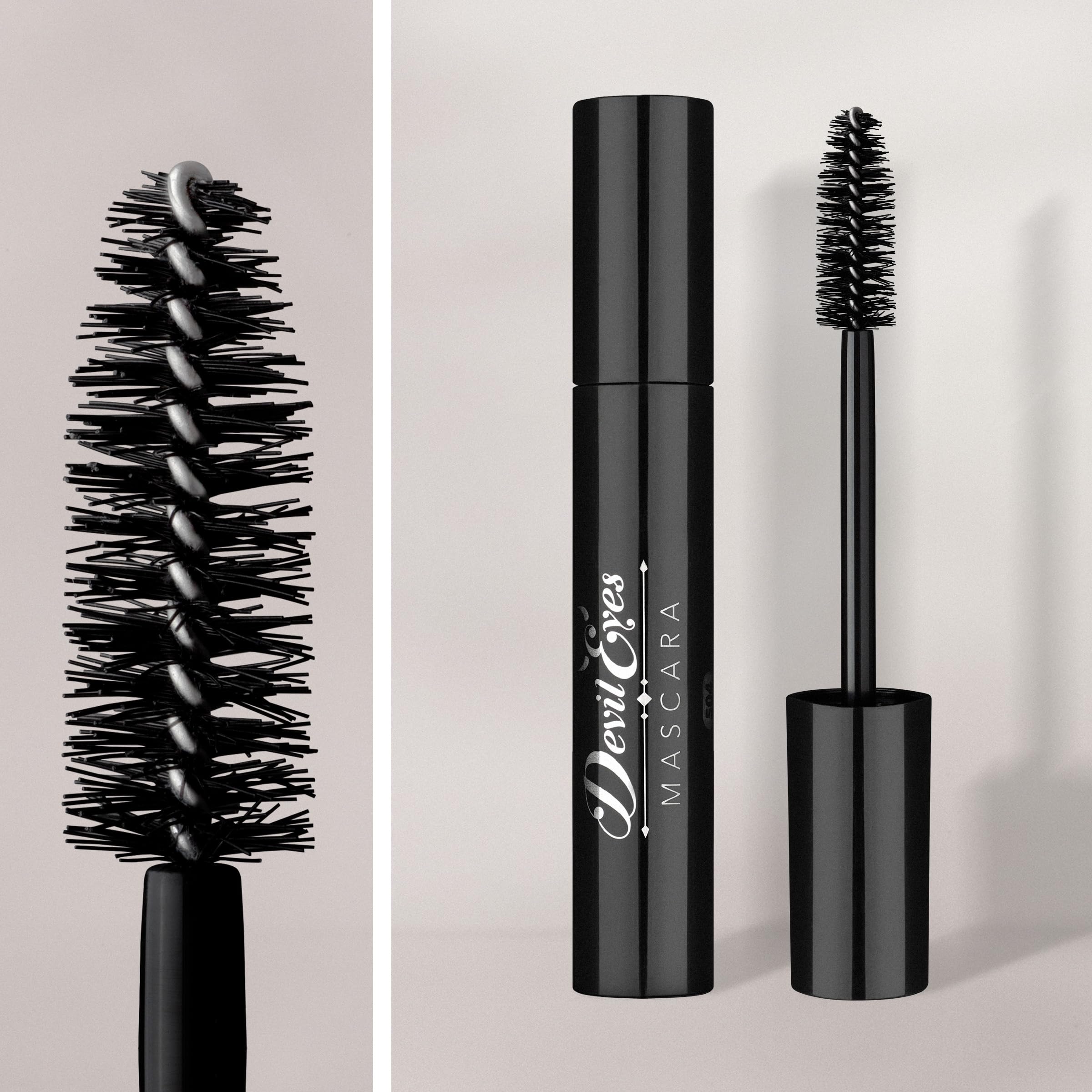Pippa of London Devil Eyes Mascara (504) - Lengthening & Volumizing Mascara for Dramatic Lashes | Perfect for Night Out, Date Night & Special Occasions