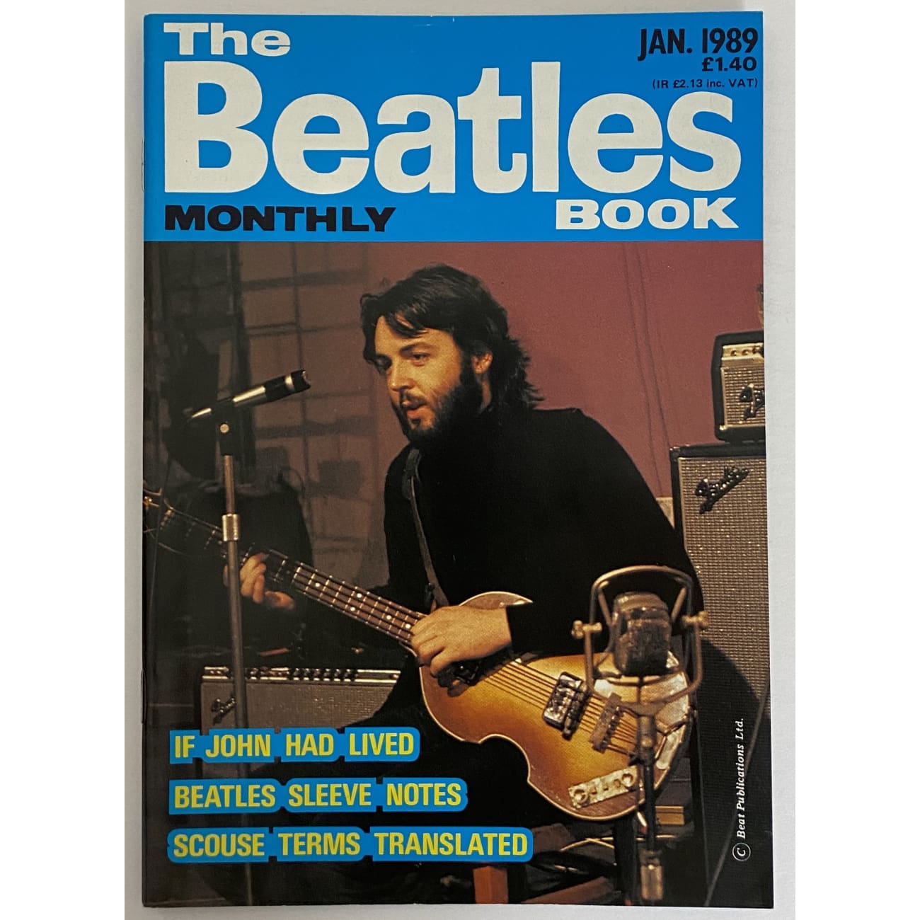 Original Beatles Book Monthly Magazines - 1989 Issues (3rd Era) - Collectible Vintage Music Memorabilia - Perfect for Beatles Fans, Music Collectors & Retro Decor