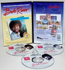 Bob Ross Joy of Painting Series: Mountains - Step-by-Step Landscape Oil Painting Kit for Beginners | Perfect for Home Decor, Art Therapy & DIY Gift Ideas