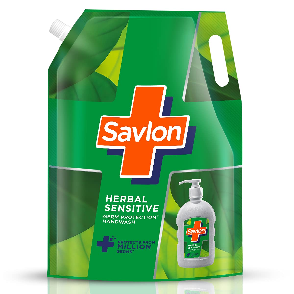 Savlon Herbal Sensitive pH Balanced Liquid Handwash Refill Pouch 1500ml + Clothes Disinfectant & Refreshing Spray 230ml - Gentle Skin Care & Fabric Freshener for Home, Travel, and Daily Hygiene