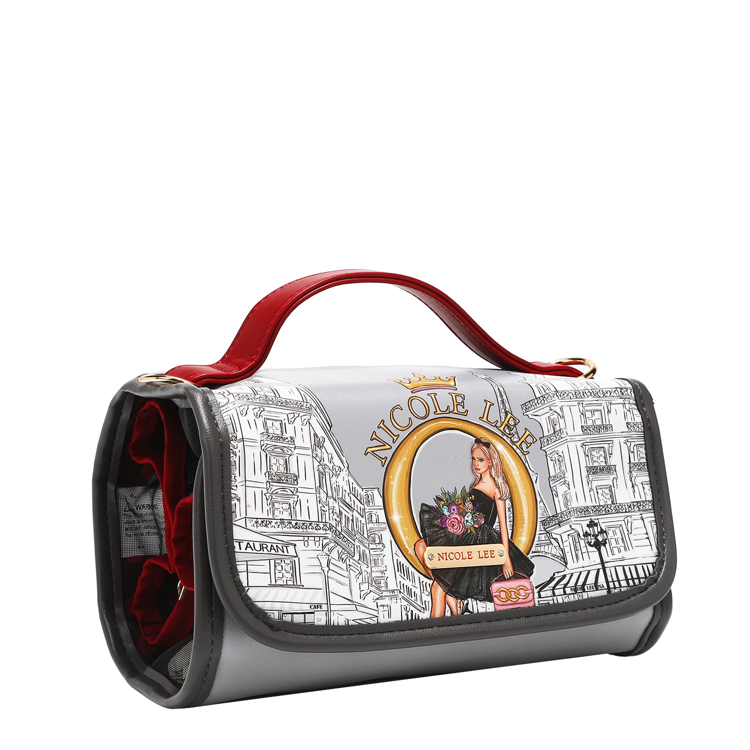 Hanging Cosmetic Travel Bag - Waterproof Makeup Organizer with Multiple Pockets for Toiletries, Perfect for Travel, Gym, and Daily Use