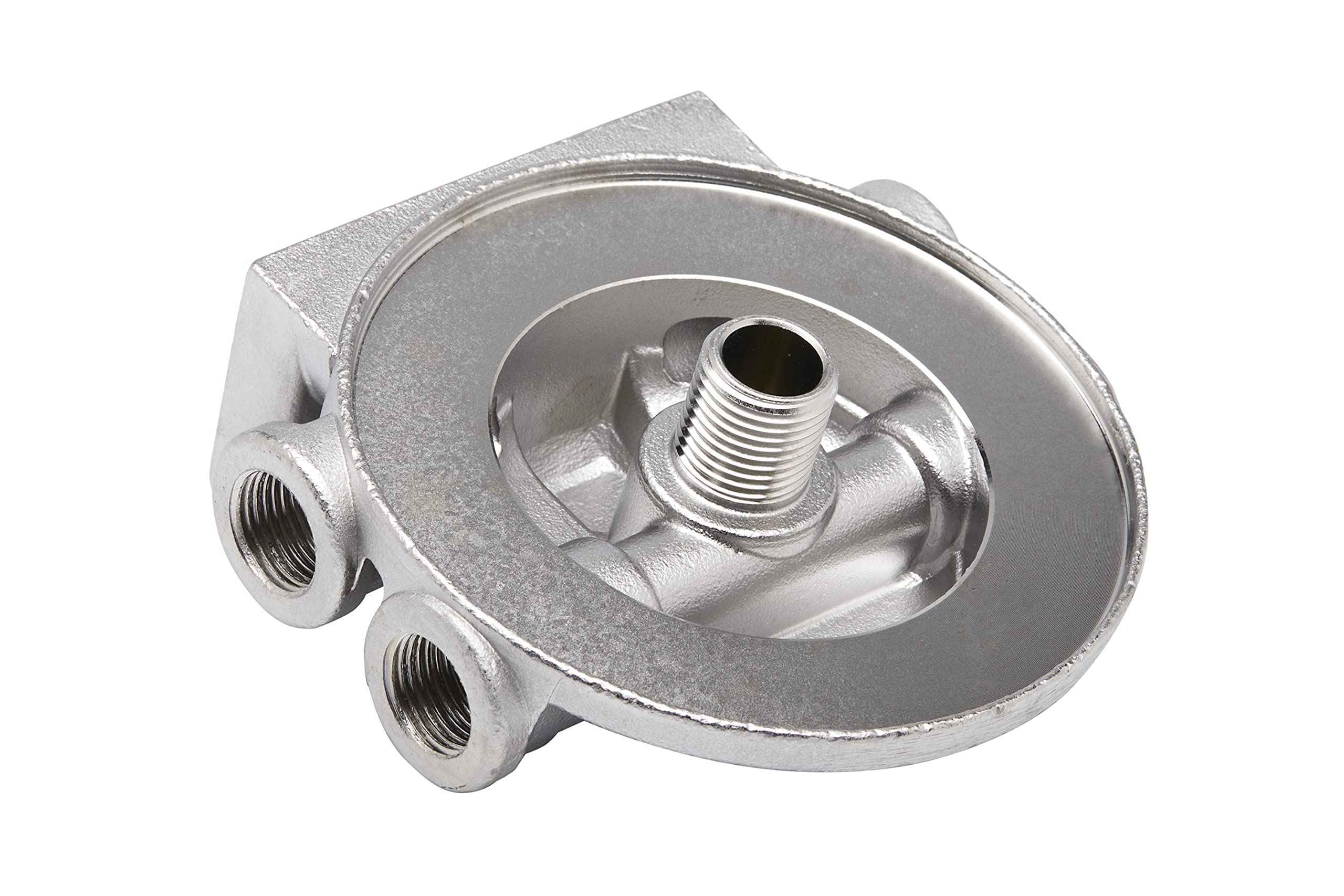 SEACHOICE Stainless Steel Fuel and Water Separating Filter Bracket with 3/8