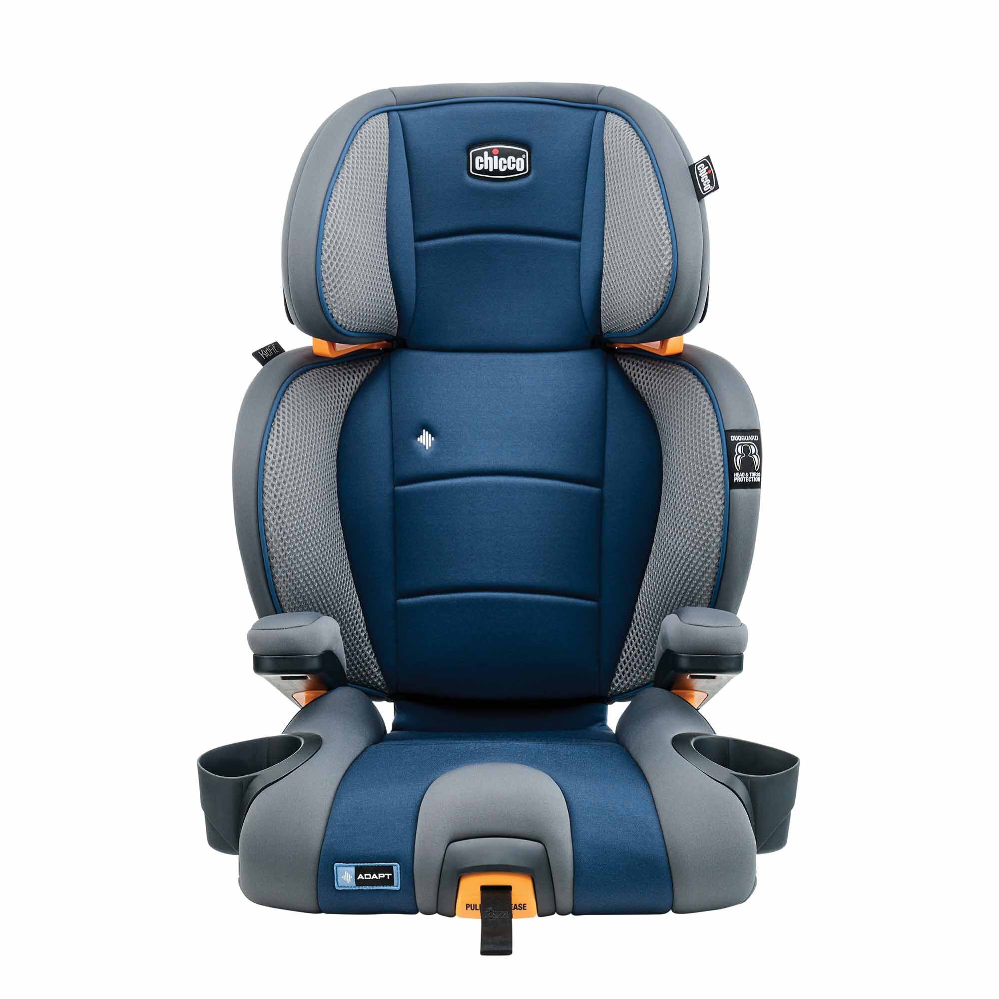 Chicco KidFit Adapt Plus 2-in-1 Belt Positioning Booster Car Seat for Kids - Safe & Comfortable Convertible Car Seat for Toddlers to Big Kids - Perfect for School, Travel & Family Road Trips
