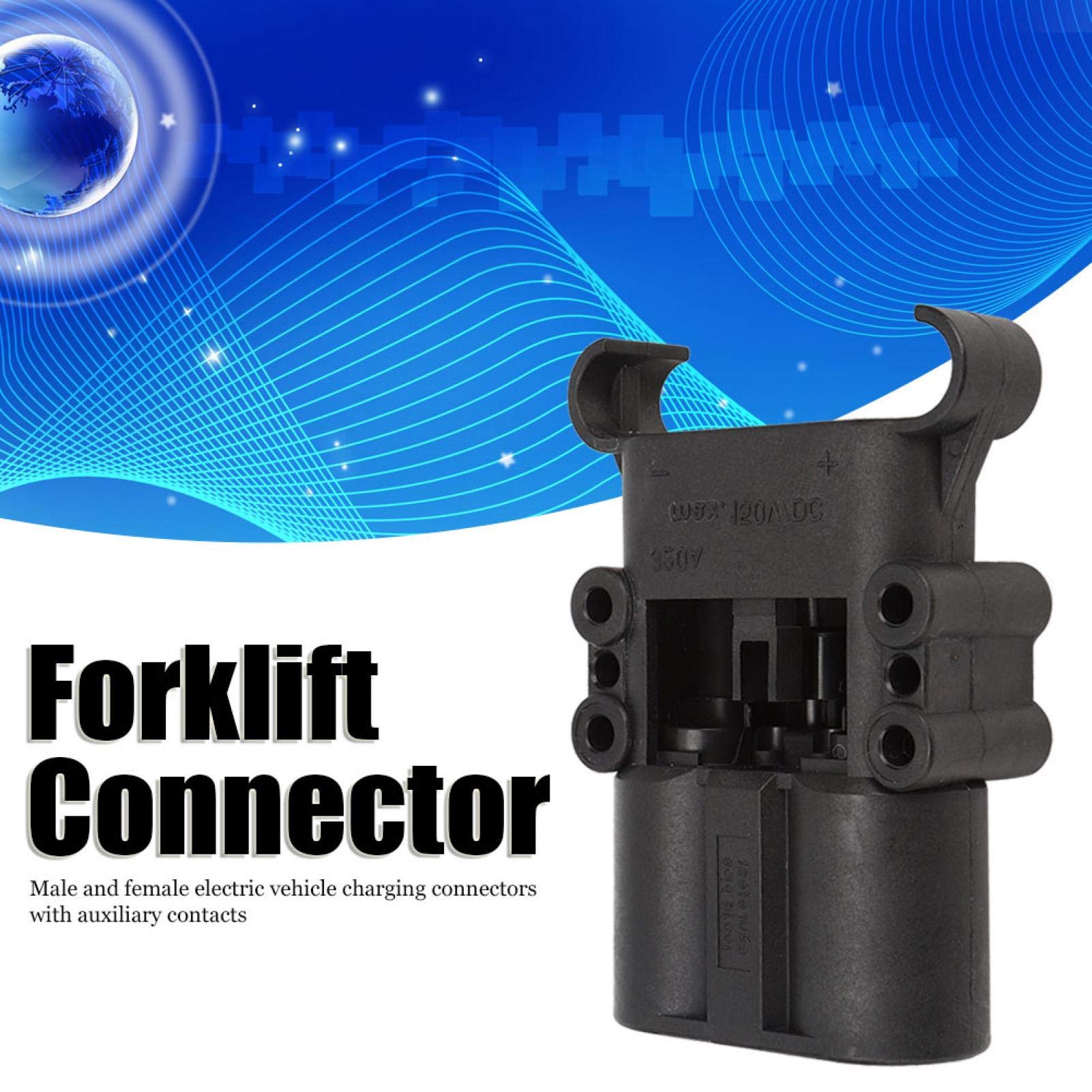 **Garosa 320A DC150V Forklift Battery Connector - Female Plastic Electrical Wire Cable Plug Terminals for Electric Forklifts, Stackers & Sightseeing Cars | Heavy-Duty EV Charging & Industrial Use**