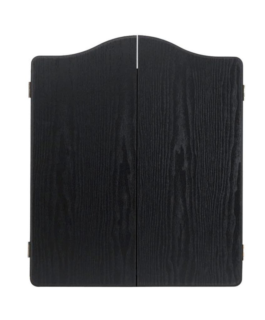 Winmau Plain Classic Dartboard Cabinet - Black | Professional Dartboard Surround for Home & Bar | Durable Protection for Walls & Darts | Perfect for Game Rooms, Pubs & Man Caves