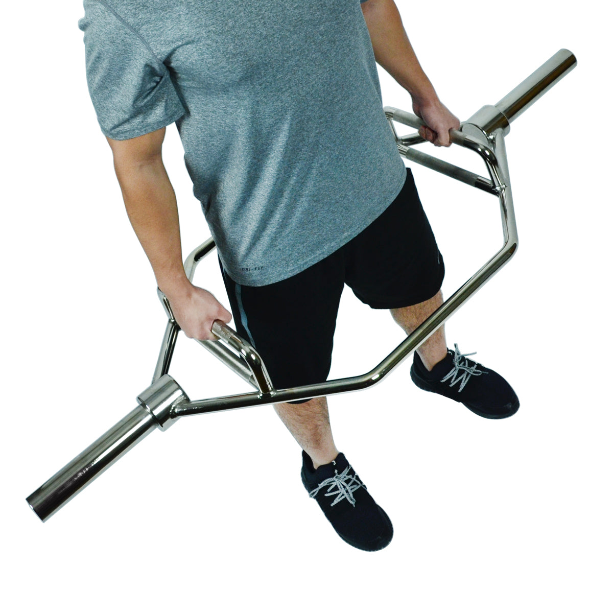 Sunny Strength™ Olympic Hex Bar for Deadlifts & Strength Training – Heavy Duty Weightlifting Equipment for Home Gym & CrossFit Workouts
