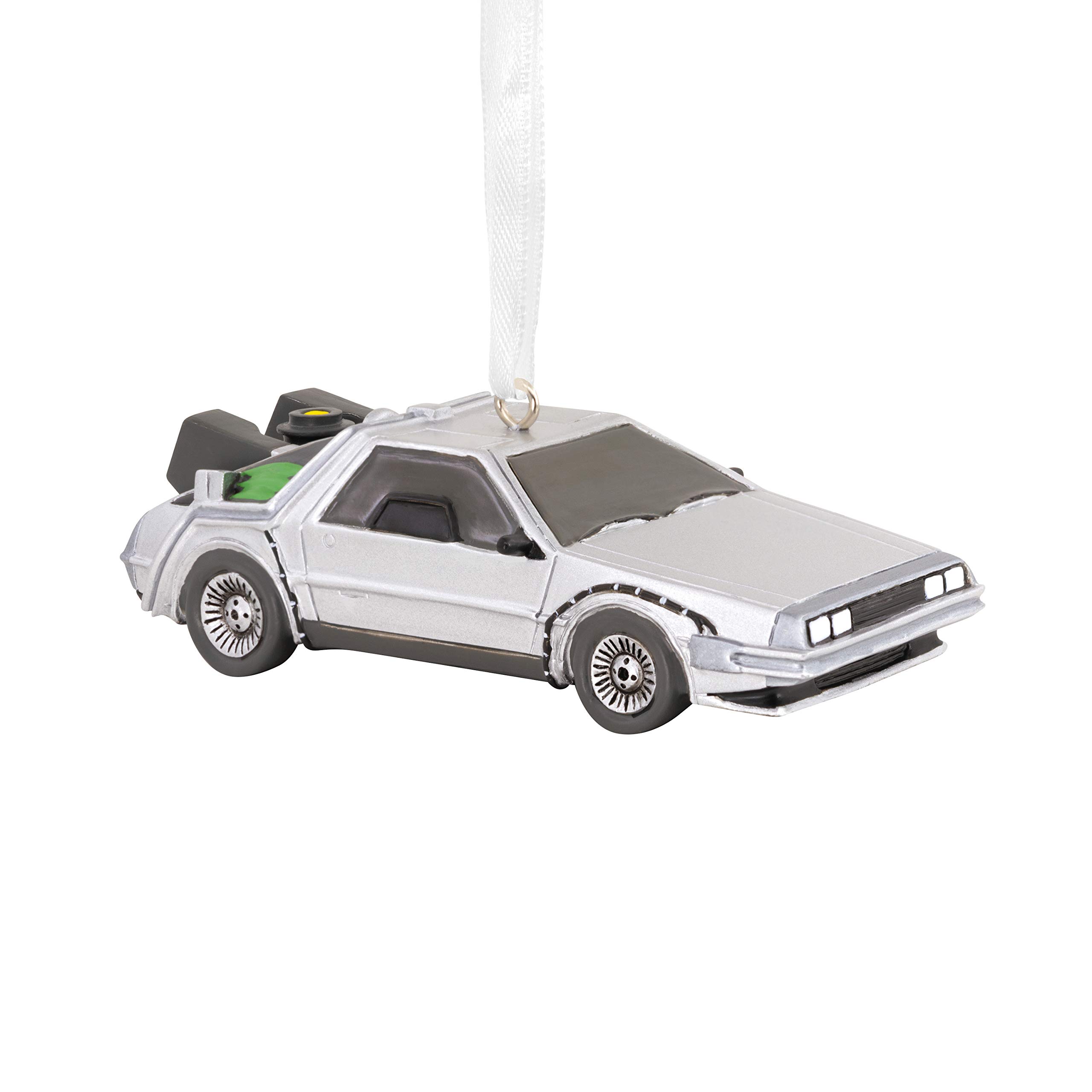 Hallmark Back to the Future Time Machine Christmas Ornament - Perfect for Holiday Tree Decorations, Movie Fan Gifts & 80s Nostalgia Collectibles