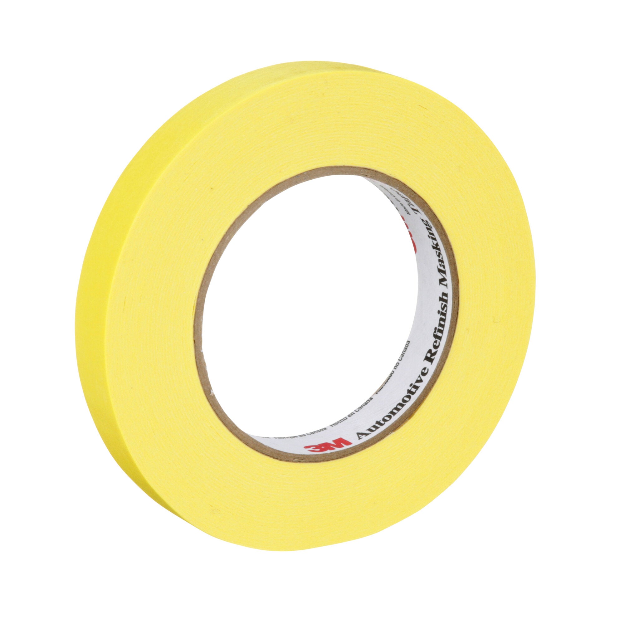 3M Automotive Refinish Masking Tape 06652 - 18mm x 55m High-Performance Paint Protection Tape for Car Bodywork & Detailing - Perfect for Auto Repair, DIY Projects & Professional Painting