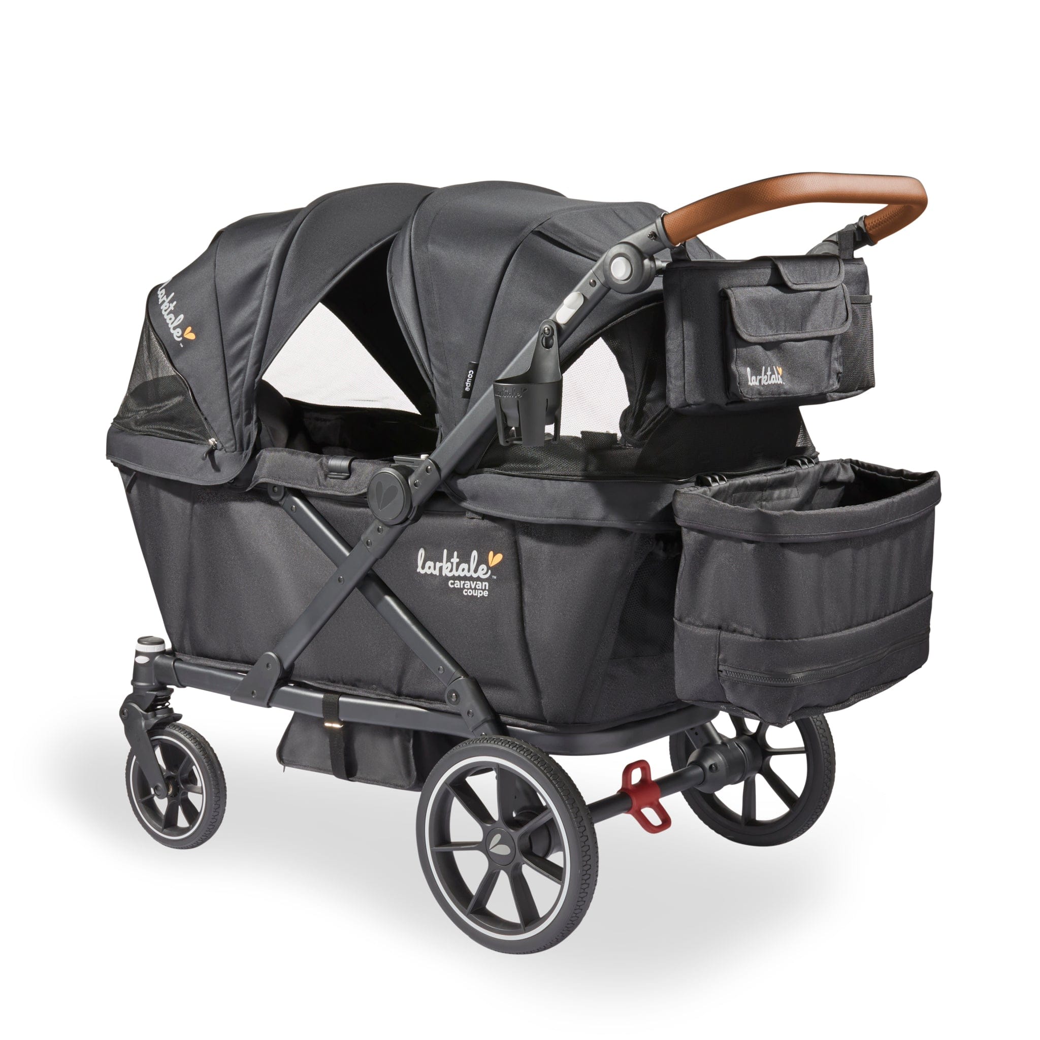 Larktale Caravan Coupe V2 Stroller Wagon - Lightweight All-Terrain Baby Stroller and Utility Wagon for Toddlers, Perfect for Beach, Park, Shopping & Outdoor Adventures