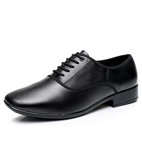 Black Leather(rubber Sole)-1.18inch Heel