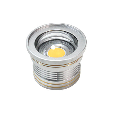 FIX NEO Light Head Premium4030 II LED Flashlight - Frost Silver for Camping, Hiking & Emergency Use