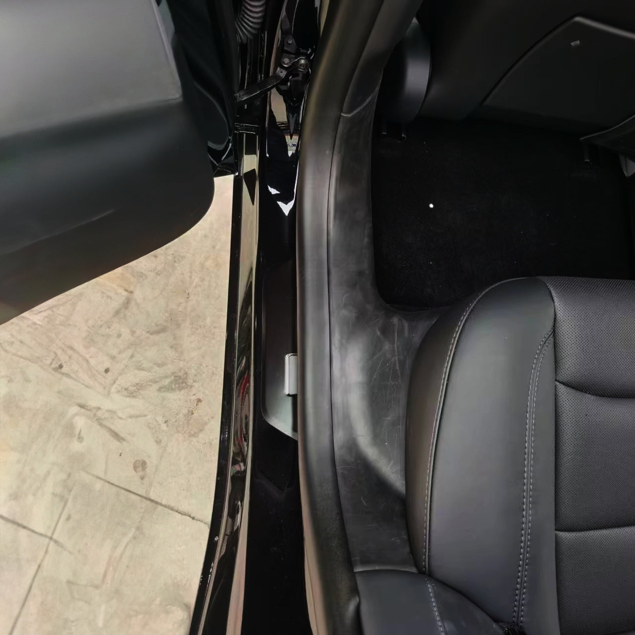 Premium Car Door Sill Protectors for Tesla Model 3 Highland 2024+ - Anti-Scratch Stainless Steel Entry Guards - Perfect for Daily Commuting & Car Protection