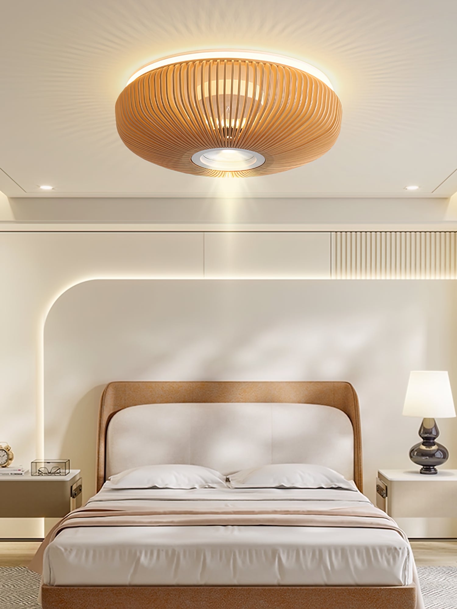 Modern Clava Ceiling Lamp - Energy Efficient LED Lighting Fixture for Living Room, Bedroom & Dining Room | Dimmable & Easy Installation Home Decor