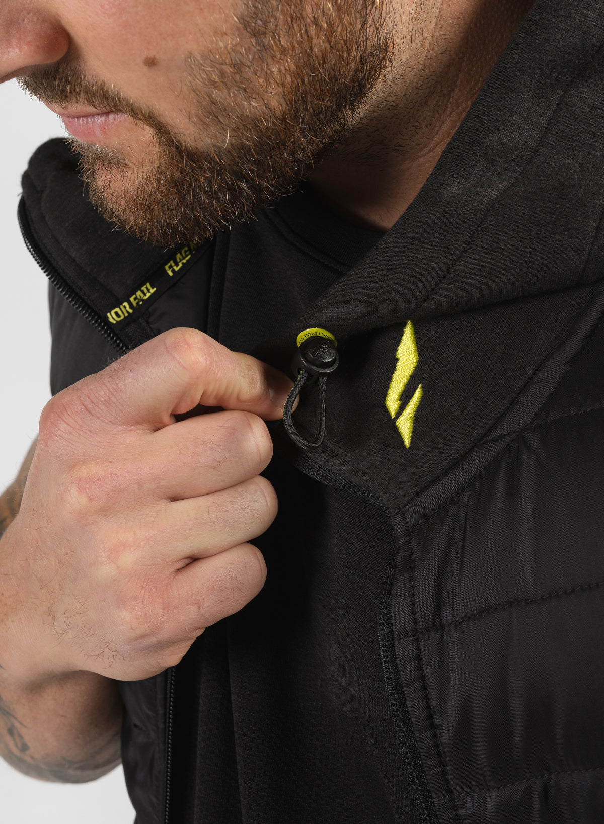 Men's TEK Vest - Lightweight & Breathable Black Outdoor Vest for Hiking, Running & Camping - Water-Resistant & Durable Performance Wear