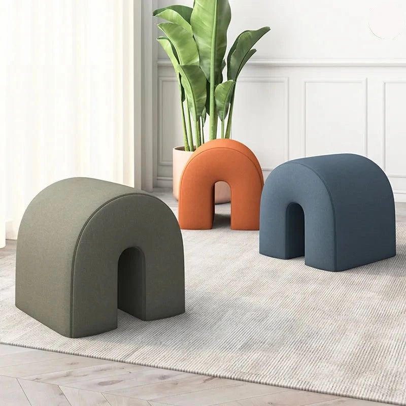 Adjustable Wuli Stool - Versatile Footrest Ottoman for Home & Office - Perfect for Living Room, Bedroom, or Workspace Comfort