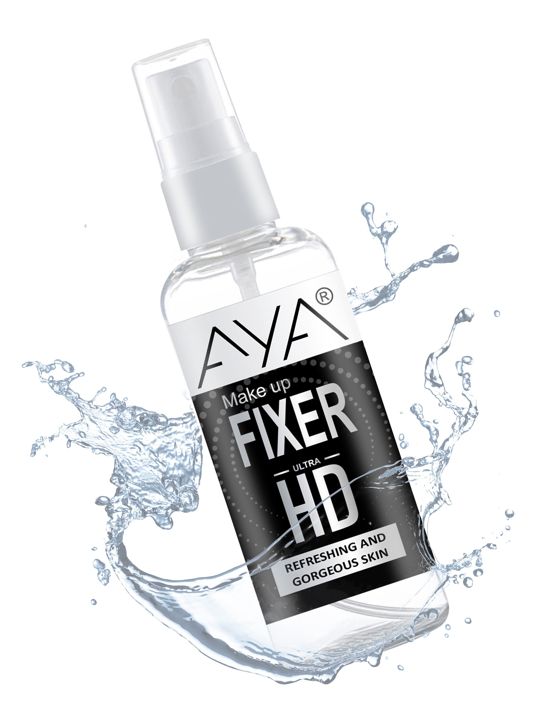 AYA Professional Makeup Setting Spray - Long Lasting Misty Finish, Lightweight & Quick Dry for Face Makeup (Pack of 2, 50ml Each) | Perfect for Bridal, Photography & All-Day Wear