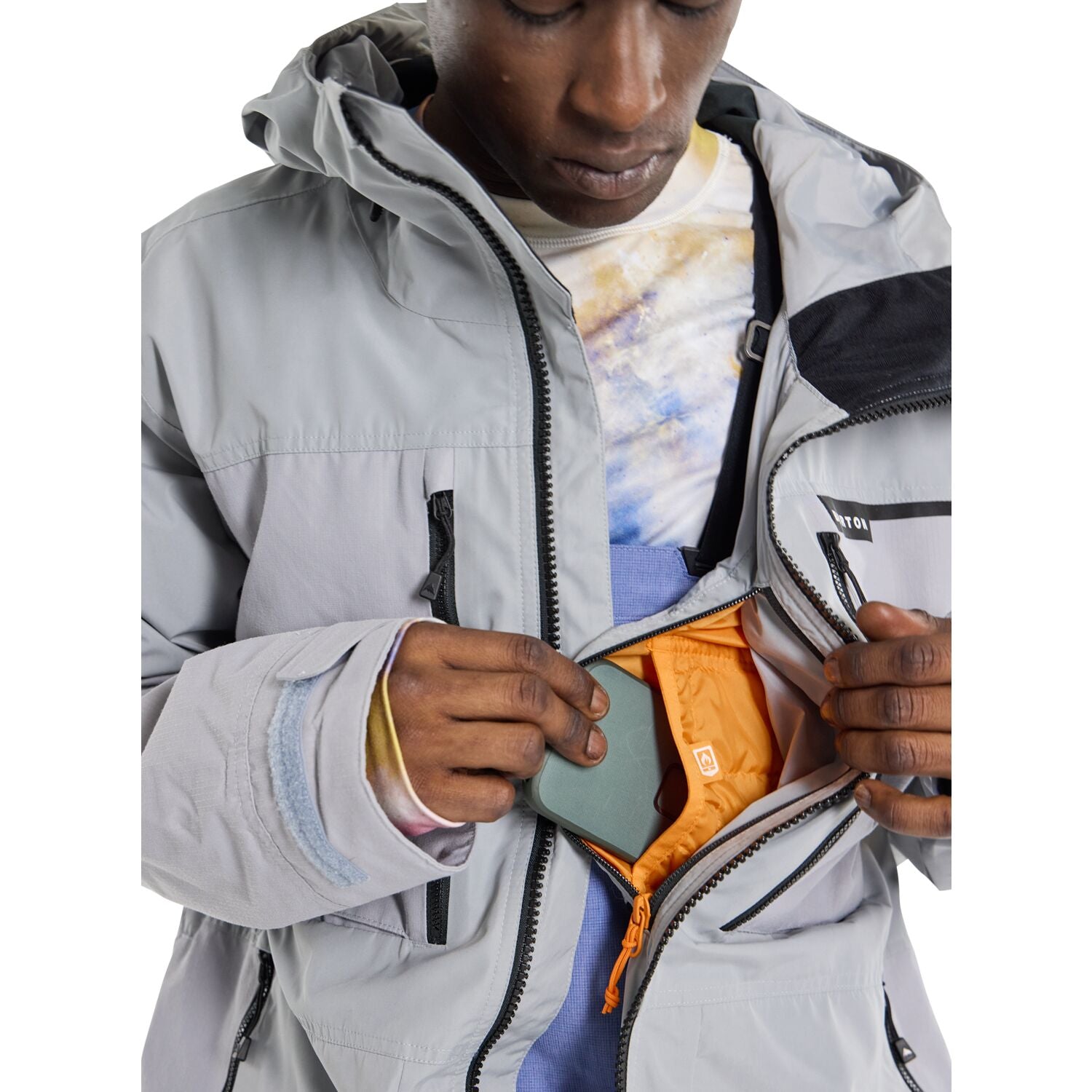 Burton Frostner Men's Waterproof Winter Jacket 2024 - Lightweight Insulated Snowboard Coat for Skiing & Outdoor Adventures